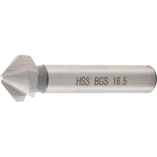 BGS technic Kegelsenker | HSS | DIN 335 Form C | Ø 16,5 mm