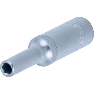Condor Stecknuss, 1/4", 6-kant 4 mm, tief