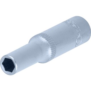Condor Stecknuss, 1/4", 6-kant 5,5 mm, tief