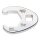 BGS technic Hahnenfußschlüssel | Antrieb Innenvierkant 12,5 mm (1/2") | SW 32 mm