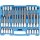 BGS technic Bit-Einsatz-Satz | Antrieb Innenvierkant  12,5 mm (1/2") | TP-Profil (für Torx Plus) TP20 - TP70 | 32-tlg.