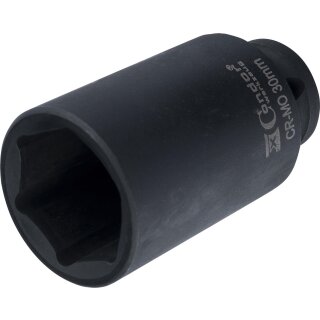 Condor Kraft-Stecknuss, 1/2", 6-kant 30 mm, tief