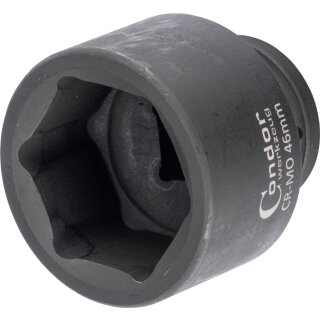 Condor Kraft-Stecknuss, 3/4", 6-kant 46 mm