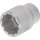 Condor Stecknuss, 3/4", 12-kant 34 mm