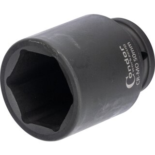 Condor Kraft-Stecknuss, 3/4", 6-kant 50 mm, tief