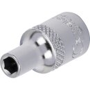 Condor Stecknuss, 1/4", 6-kant 4 mm