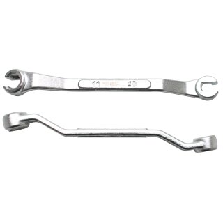 BGS technic Spezial-Bremsleitungsschlüssel | 175 mm | SW 10 x 11 mm
