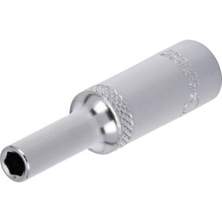 Condor Stecknuss, 1/4", 6-kant 4 mm, tief