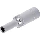 Condor Stecknuss, 1/4", 6-kant 4 mm, tief