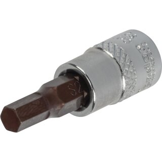 Condor Bit-Stecknuss, xcess performance, 1/4", Innensechskant 5x37 mm