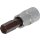 Condor Bit-Stecknuss, xcess performance, 1/4", Innensechskant 7x37 mm