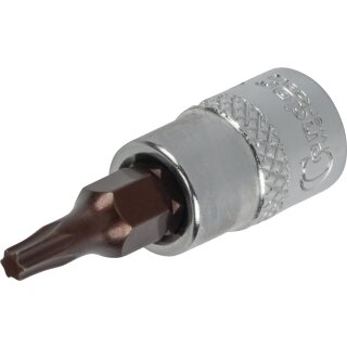 Condor Bit-Stecknuss, xcess performance, 1/4", T-Profil T15x37 mm