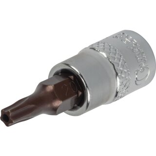 Condor Bit-Stecknuss, xcess performance, 1/4", Fünfstern SLB TS20x37 mm