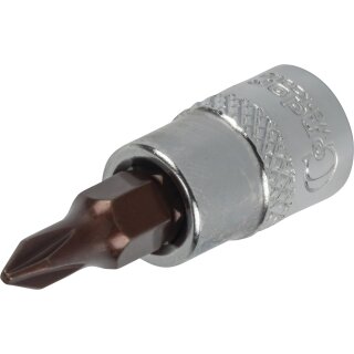 Condor Bit-Stecknuss, xcess performance, 1/4", Kreuz PH1x37 mm