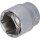 Condor Stecknuss, 1/2", 6-kant 32 mm