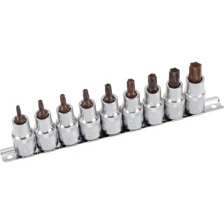 Condor Bit-Stecknüsse, xcess performance, 9-tlg., 1/2", T-Profil T20-60