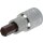Condor Bit-Stecknuss, xcess performance, 1/2", Innensechskant 10x55 mm
