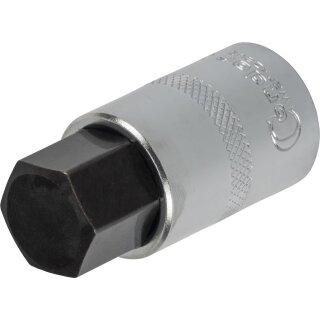 Condor Bit-Stecknuss, xcess performance, 1/2", Innensechskant 19x55 mm