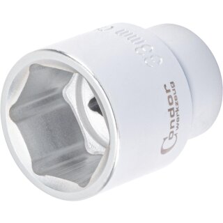 Condor Stecknuss, xcess performance, 3/4", 6-kant 33 mm