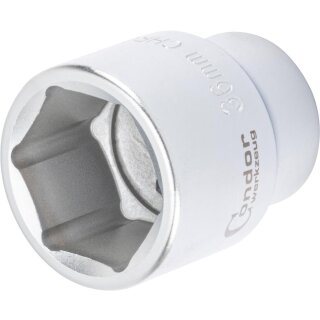 Condor Stecknuss, xcess performance, 3/4", 6-kant 36 mm