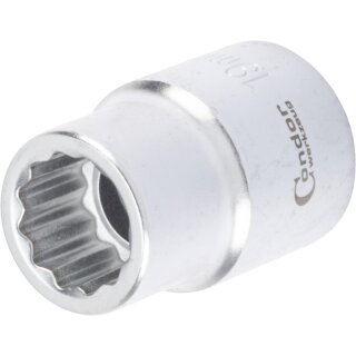 Condor Stecknuss, xcess performance, 3/4", 12-kant 19 mm