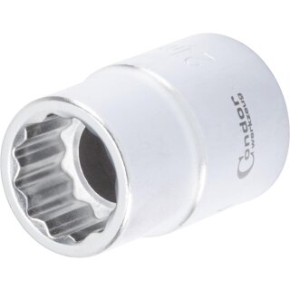 Condor Stecknuss, xcess performance, 3/4", 12-kant 21 mm
