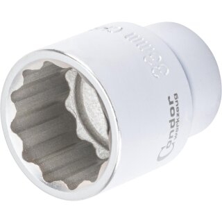 Condor Stecknuss, xcess performance, 3/4", 12-kant 33 mm