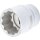 Condor Stecknuss, xcess performance, 3/4", 12-kant 38 mm