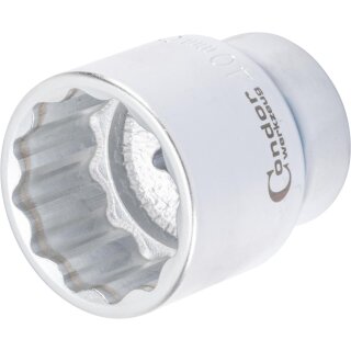 Condor Stecknuss, xcess performance, 3/4", 12-kant 40 mm