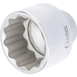 Condor Stecknuss, xcess performance, 3/4", 12-kant 60 mm