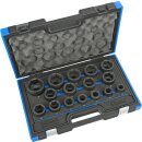 Condor Kraftsteckschlüssel-Satz, 16-tlg., 3/4",...
