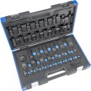 Condor Kraftsteckschlüssel-Satz, 41-tlg., 1/2",...