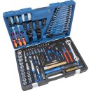 Condor Werkzeugkoffer, 127-tlg., 1/4+1/2", mit...