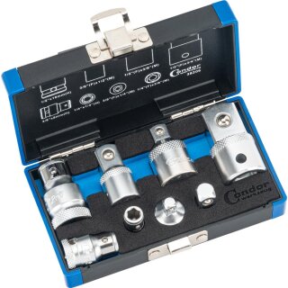 Condor Adaptersatz, xcess p., 8-tlg., 1/4-3/4" -Antrieb