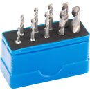 Condor Spiralbohrer-Bit-Satz, HSS-G M2, 1/4" 6-kant,...