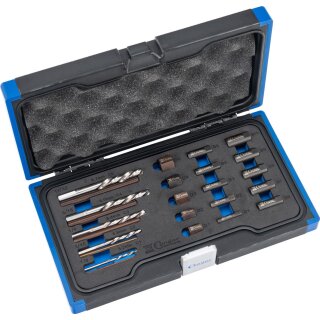 Condor Gewindeausdreh-Satz, xp, 25-tlg., für Schrauben/Bolzen M5-16
