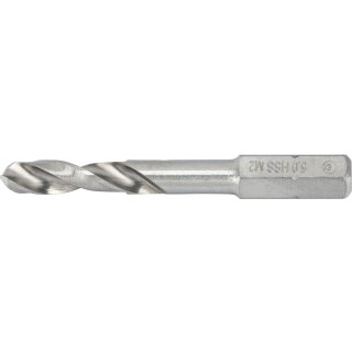 Condor Spiralbohrer-Bit, 1/4" 6-kant, HSS-G M2, ø 5.0, Länge 50 mm