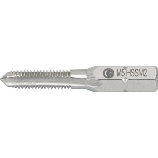 Condor Gewindebohrer-Bit, 1/4" 6-kant, HSS-G M2, M5x0.8, Länge 36 mm