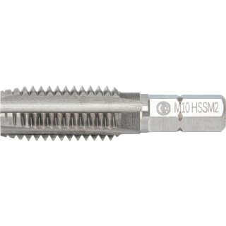 Condor Gewindebohrer-Bit, 1/4" 6-kant, HSS-G M2, M10x1.5, Länge 41 mm