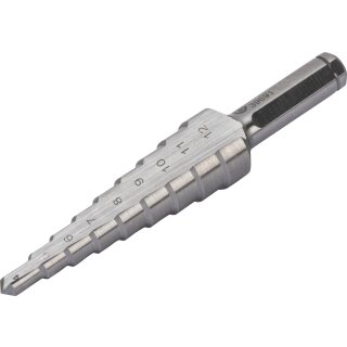 Condor Stufenbohrer, HSS-E Cobalt 5%, 4-12 mm