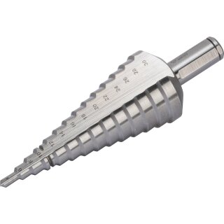 Condor Stufenbohrer, mit Entgrater, HSS-E Cobalt 5%, 4-30 mm