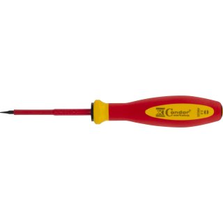 Condor Schraubendreher, VDE, Schlitz 2.5x75 mm