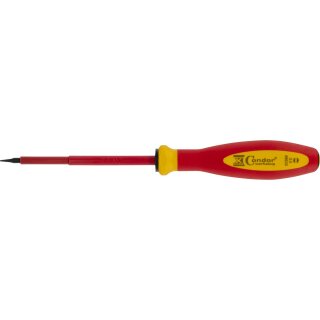 Condor Schraubendreher, VDE, Schlitz 3.5x100 mm