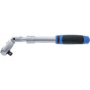 BGS technic Umschaltknarre, ausziehbar, abwinkelbar | Abtrieb Außenvierkant 12,5 mm (1/2") | 350 - 490 mm