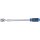 BGS technic Umschaltknarre, ausziehbar | extra lang | Abtrieb Außenvierkant 12,5 mm (1/2") | 455 - 595 mm