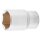 BGS technic Steckschlüssel-Einsatz Sechskant, tief | Antrieb Innenvierkant 12,5 mm (1/2") | SW 38 mm