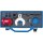 BGS technic Differentialflansch- & Einlegemutter-Werkzeug-Satz | für BMW E70, E82, E90, E91, E92, E93