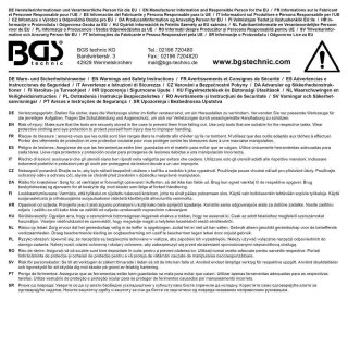 BGS technic ABS Kunststoff-Leerkoffer zu Art. 15505