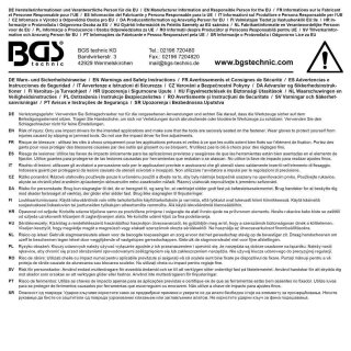 BGS technic Druckluft-Schlagschrauber- & Kraft-Steckschlssel-Satz | 12,5 mm (1/2") | 1200 Nm | 16-tlg.