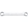 BGS technic Doppel-Ringschlüssel | extra flach | SW 24 x 27 mm